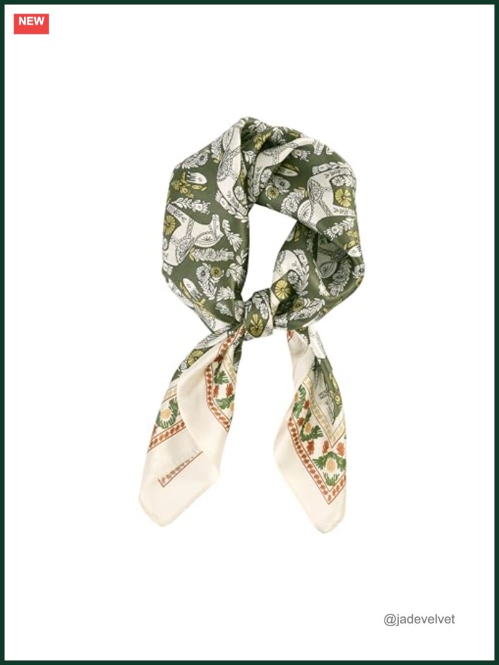100% Pure Mulberry Silk Square Scarf 26x26 Lightweight Fashion